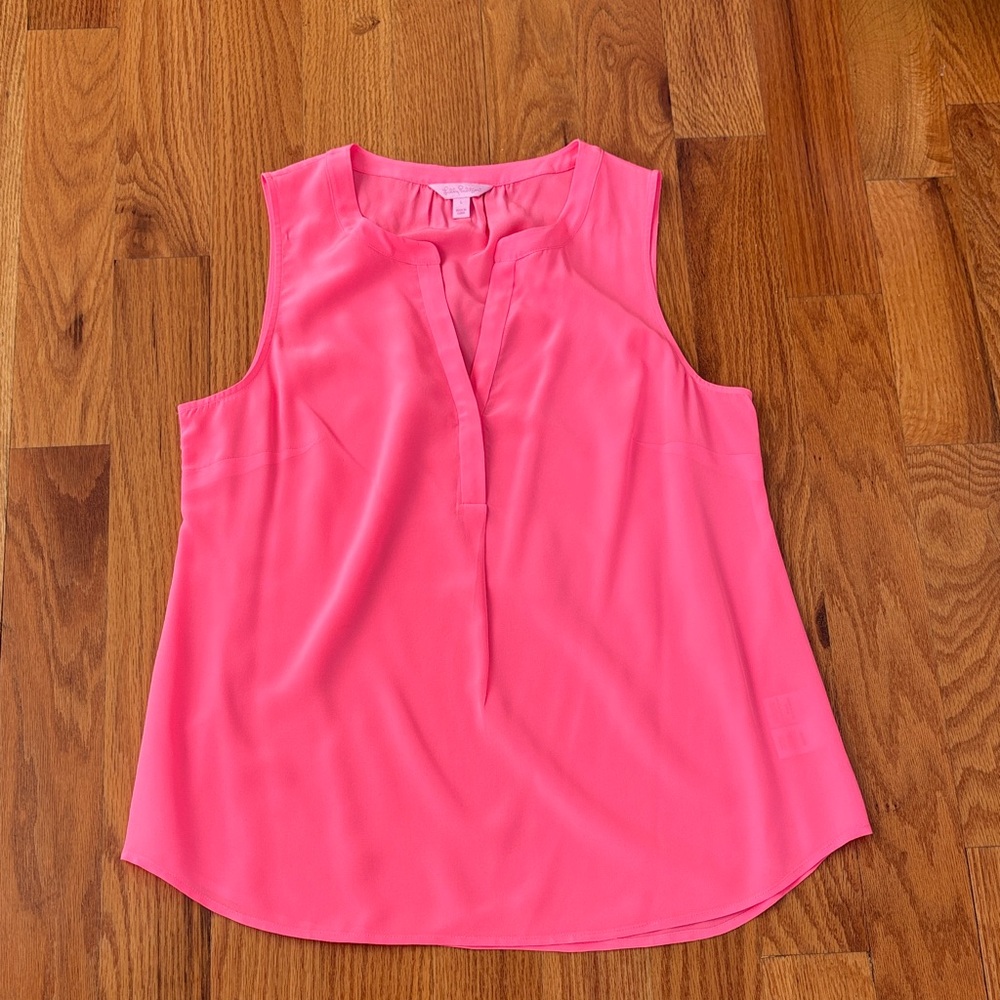 Lilly Pulitzer Women's Pink Sleeveless Top